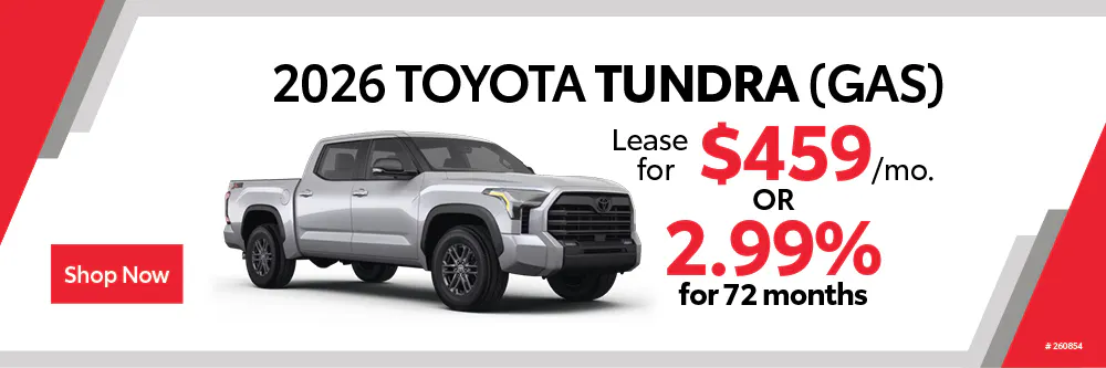 2026 Tundra gas | Berge Toyota