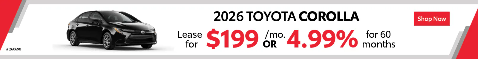 2026 Corolla