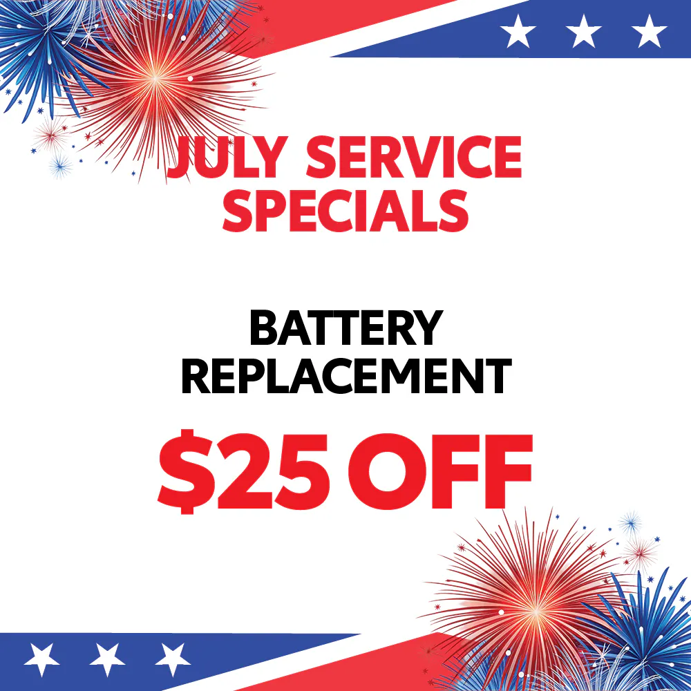 July 2026 Service Specials — Battery Replacement | Berge Toyota
