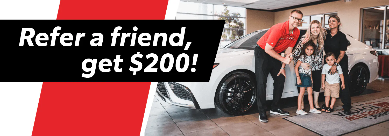 Refer a friend and get $200