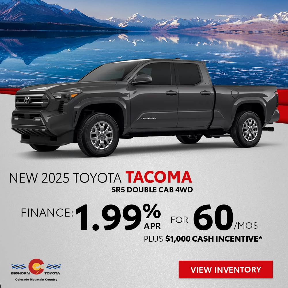New 2025 Toyota Tacoma SR5 Double Cab 4WD