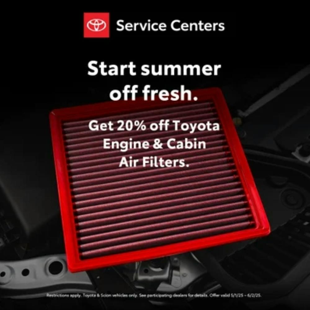 Cabin Air Filters | Bighorn Toyota