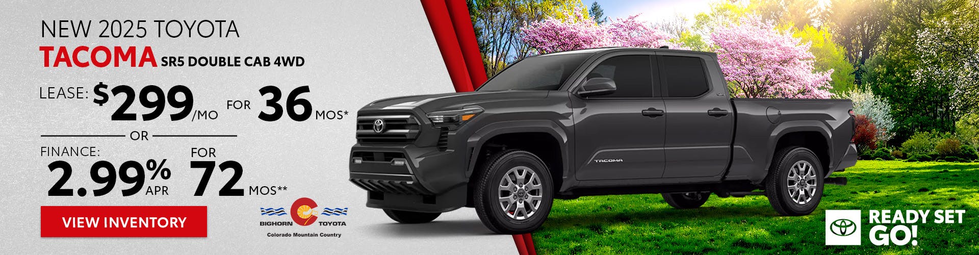 New 2025 Toyota Tacoma SR5 Double Cab 4WD