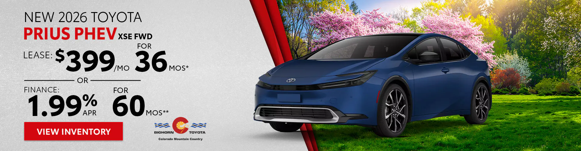 New 2026 Toyota Prius PHEV XSE FWD