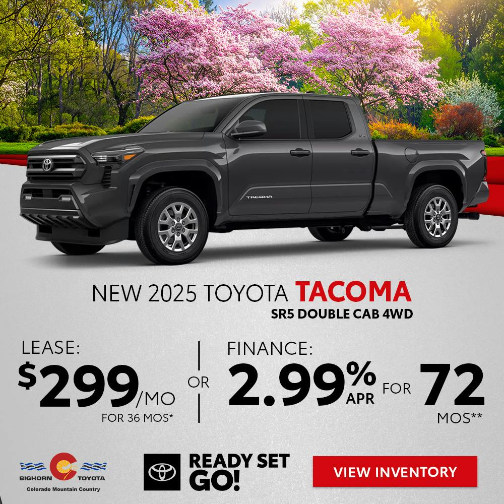 New 2025 Toyota Tacoma SR5 Double Cab 4WD