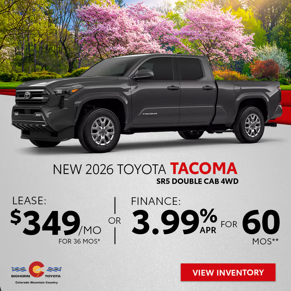 New 2026 Toyota Tacoma SR5 Double Cab 4WD