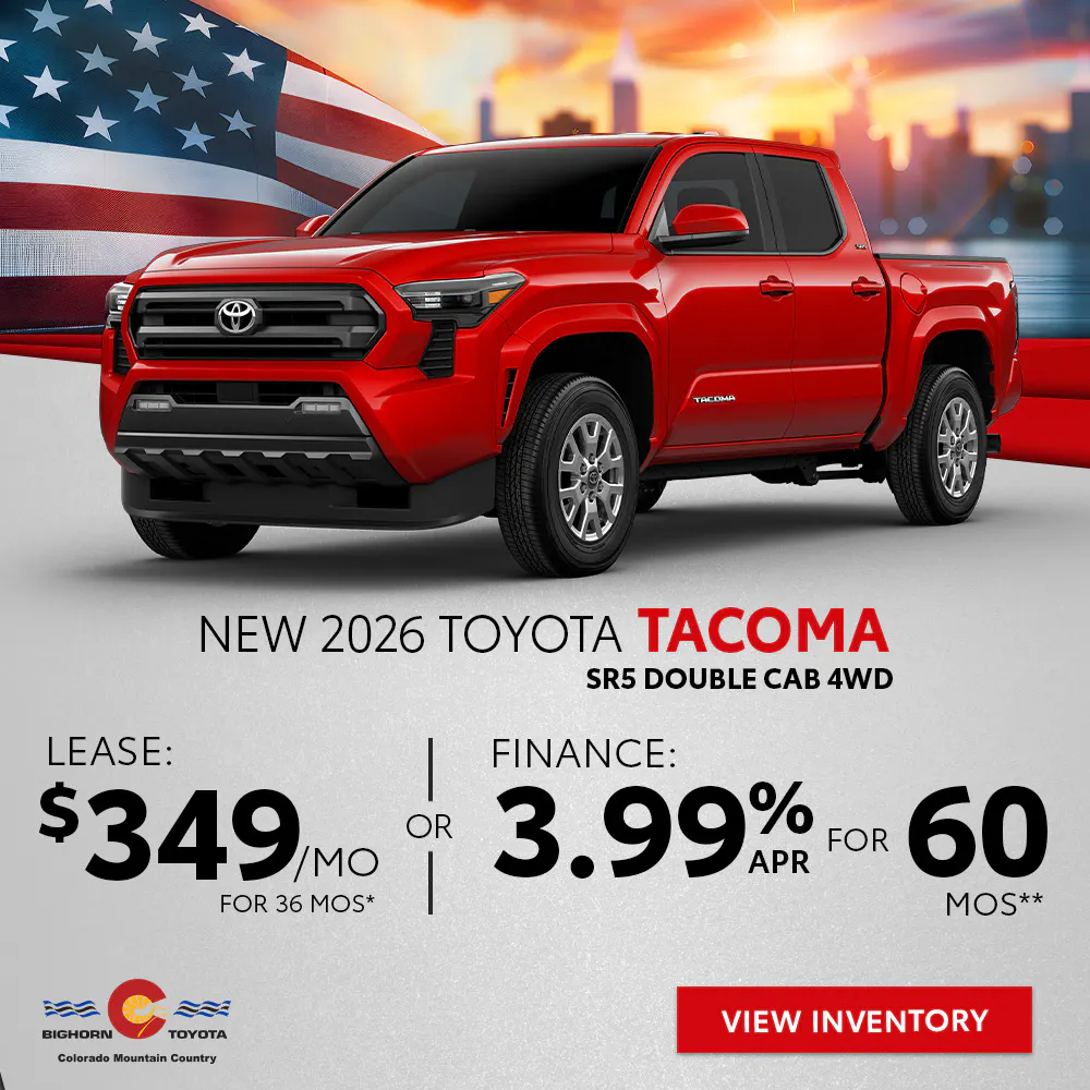New 2026 Toyota Tacoma SR5 Double Cab 4WD