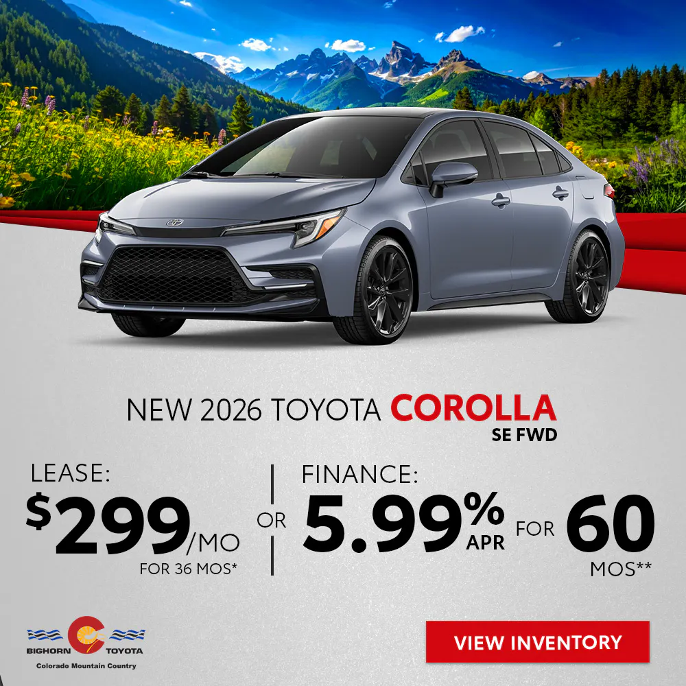 New 2026 Toyota Corolla SE FWD