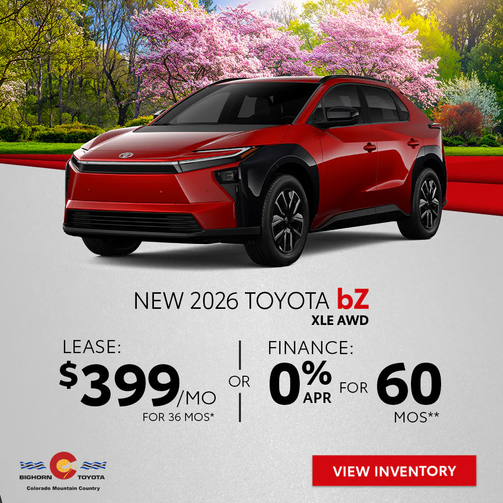 New 2026 Toyota bZ XLE AWD
