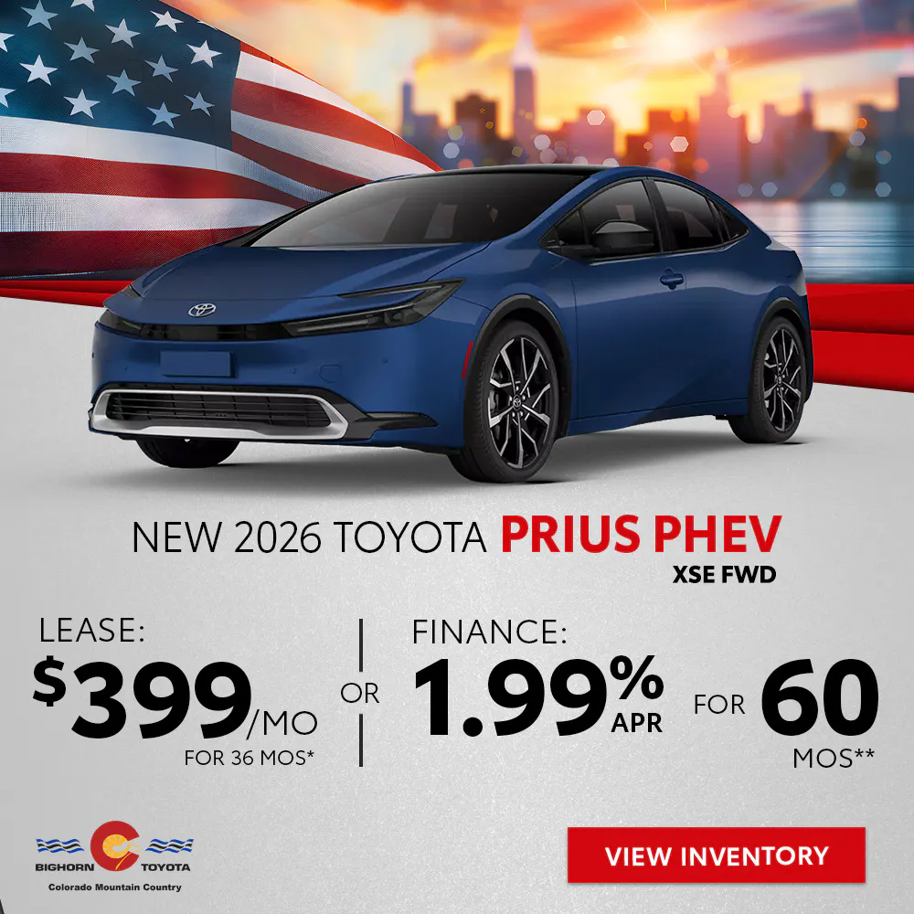 New 2026 Toyota Prius PHEV XSE FWD