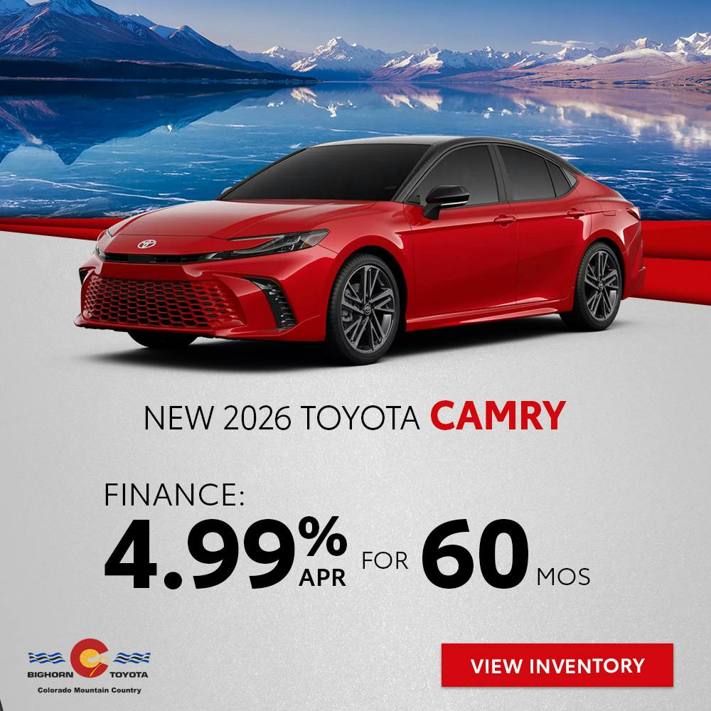 New 2026 Toyota Camry