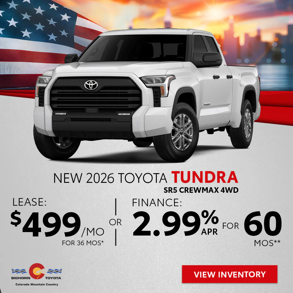 New 2026 Toyota Tundra SR5 CrewMax 4WD