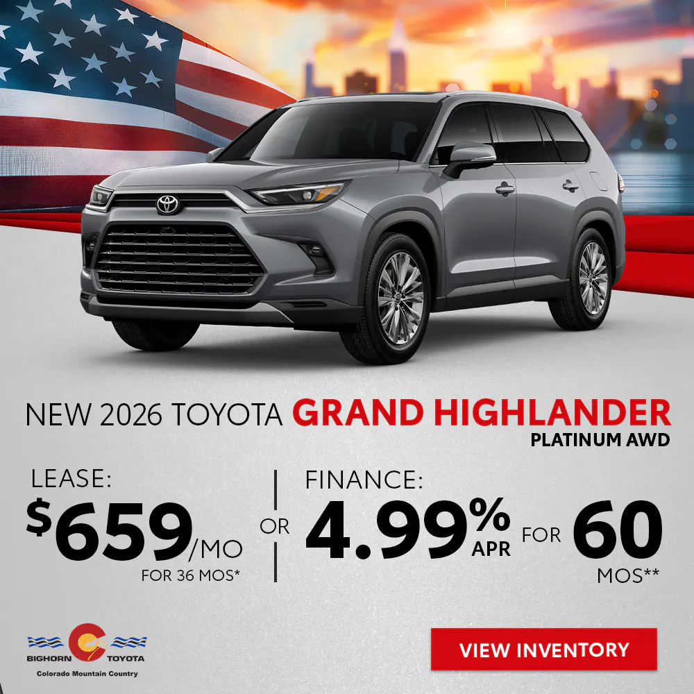 New 2026 Toyota Grand Highlander Platinum AWD