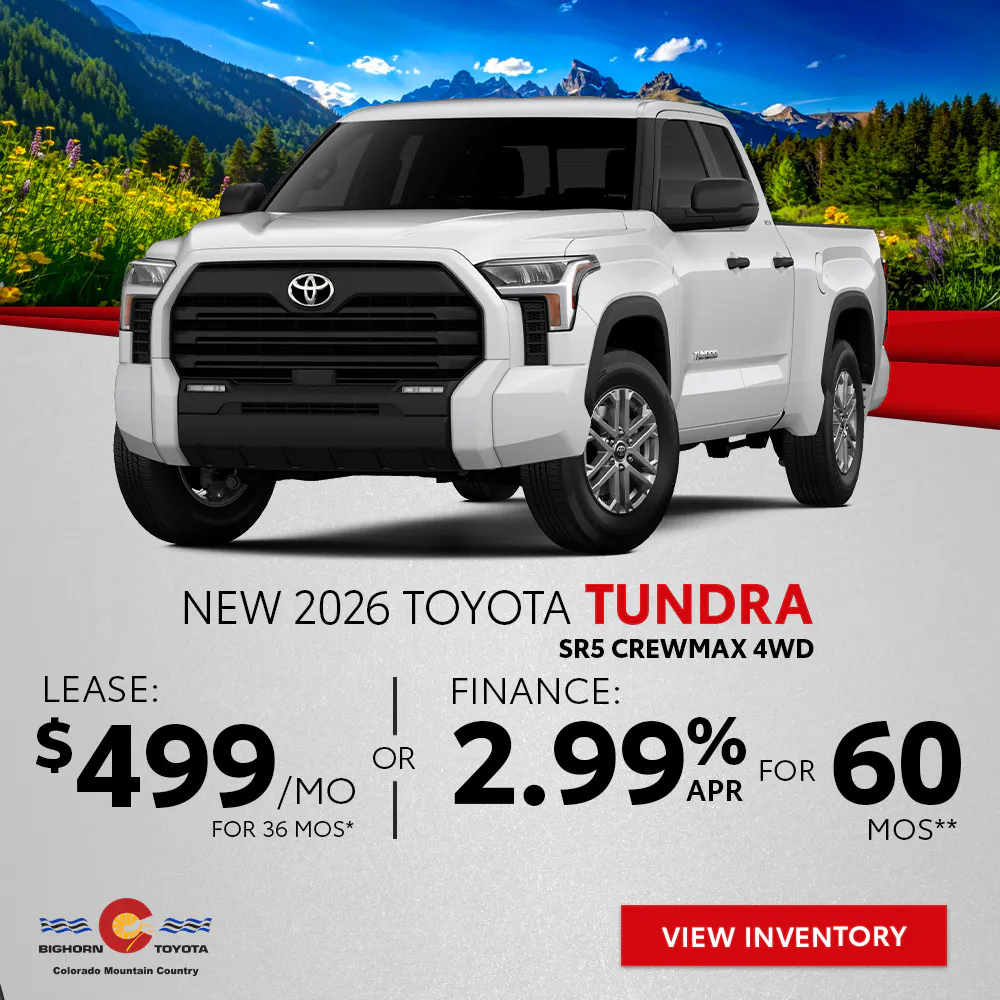 New 2026 Toyota Tundra SR5 CrewMax 4WD