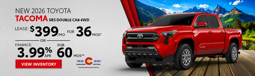 New Toyota Tundra Models in Glenwood Springs, CO