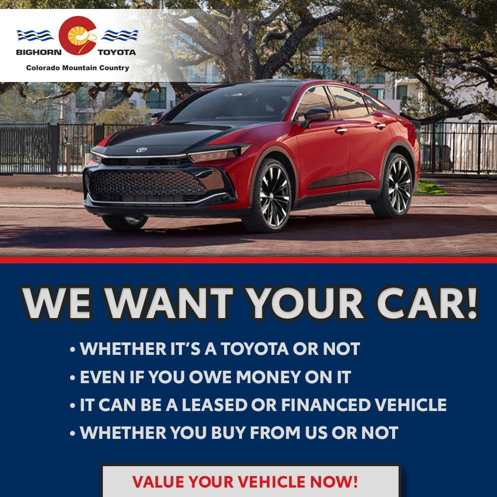 We Want Your Vehicle