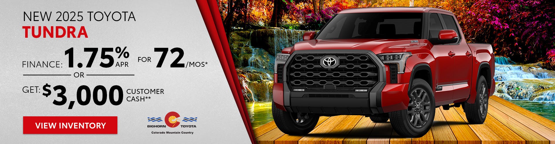 New 2025 Toyota Tundra
