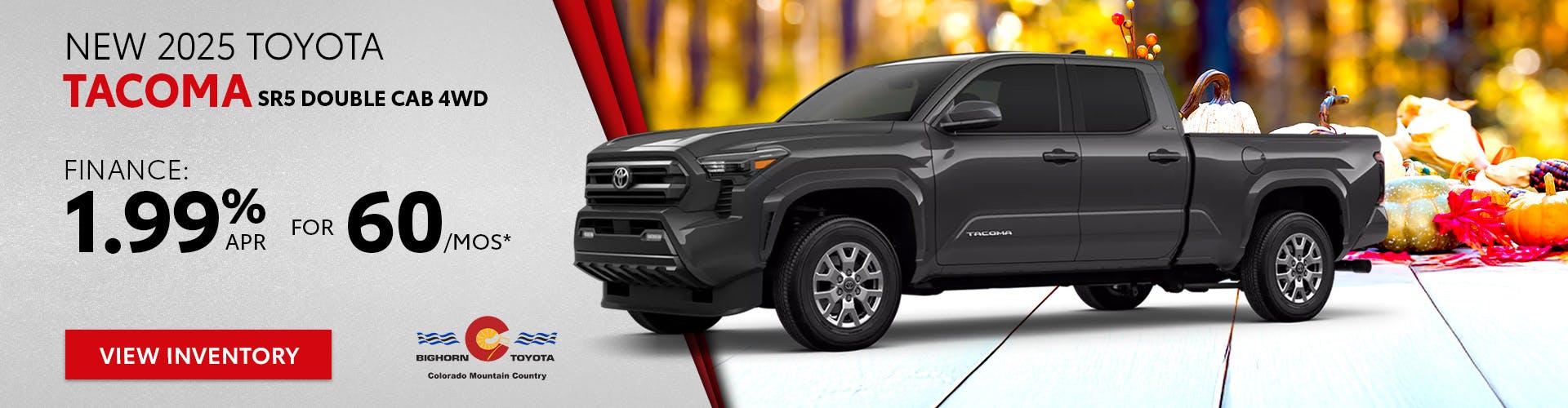 New 2025 Toyota Tacoma SR5 Double Cab 4WD