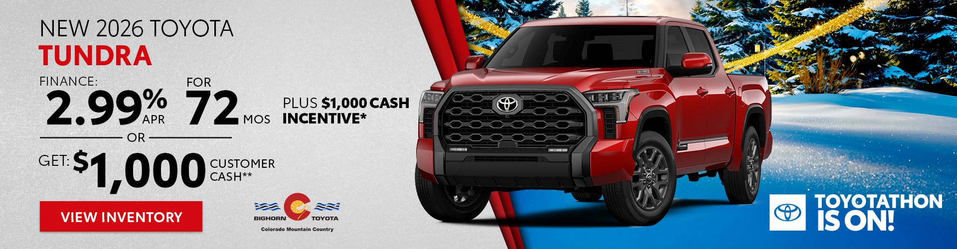 New 2026 Toyota Tundra