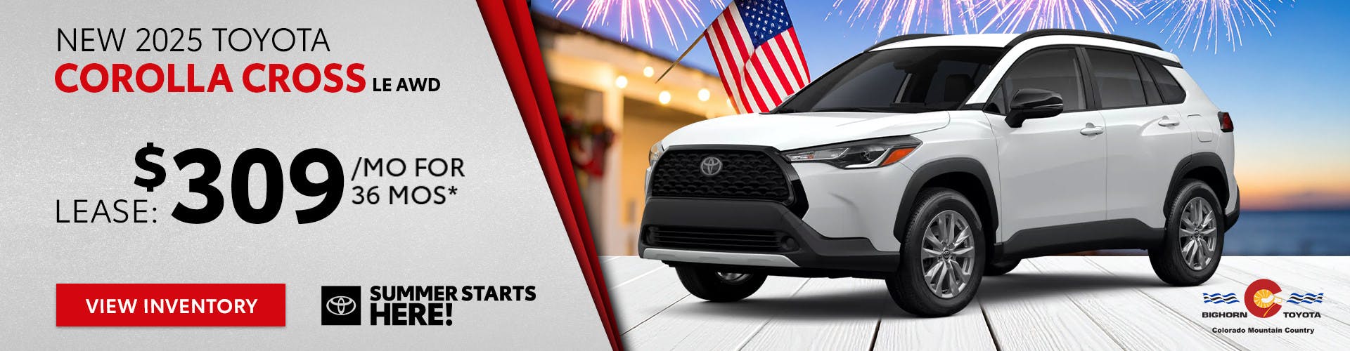 New 2025 Toyota Corolla Cross LE AWD