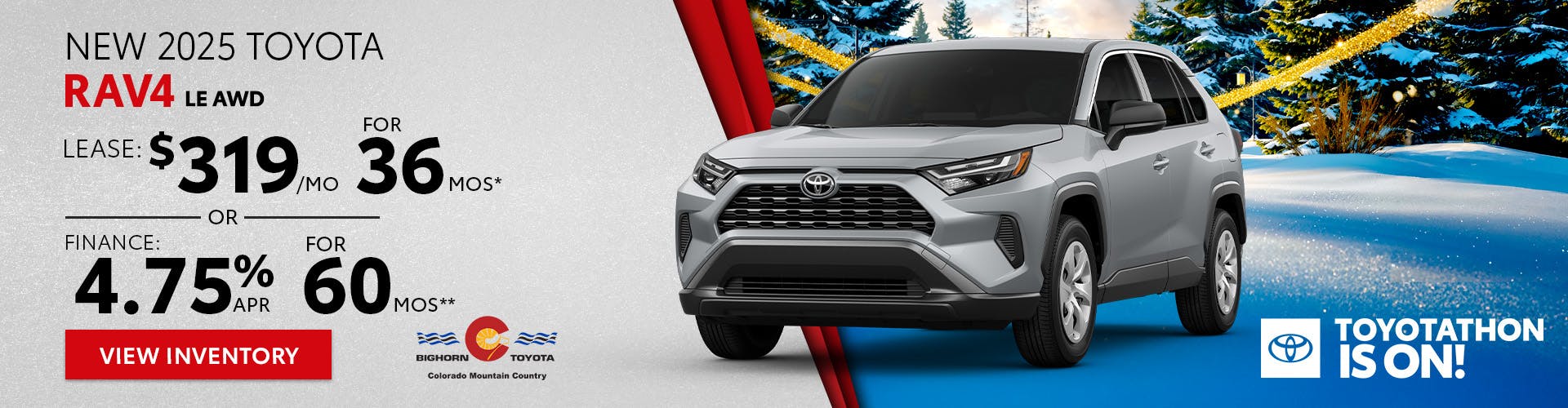 New 2025 Toyota RAV4 LE AWD