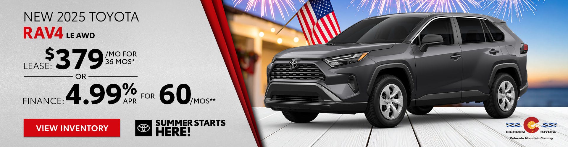 New 2025 Toyota RAV4 LE AWD