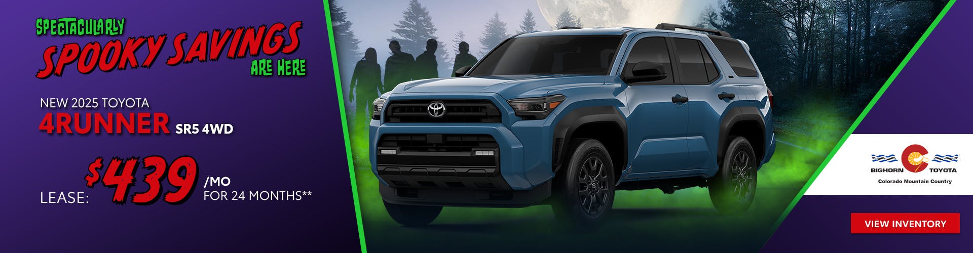 New 2025 Toyota 4Runner SR5 4WD