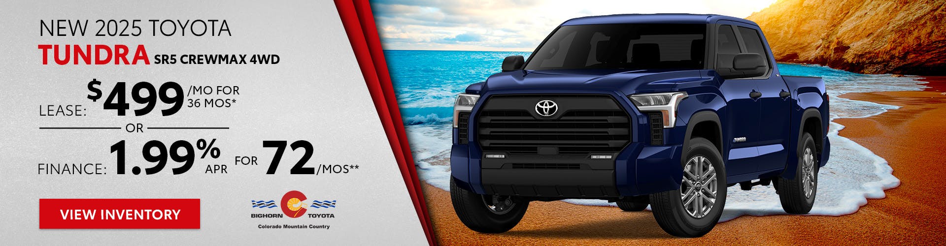 New 2025 Toyota Tundra SR5 CrewMax 4WD