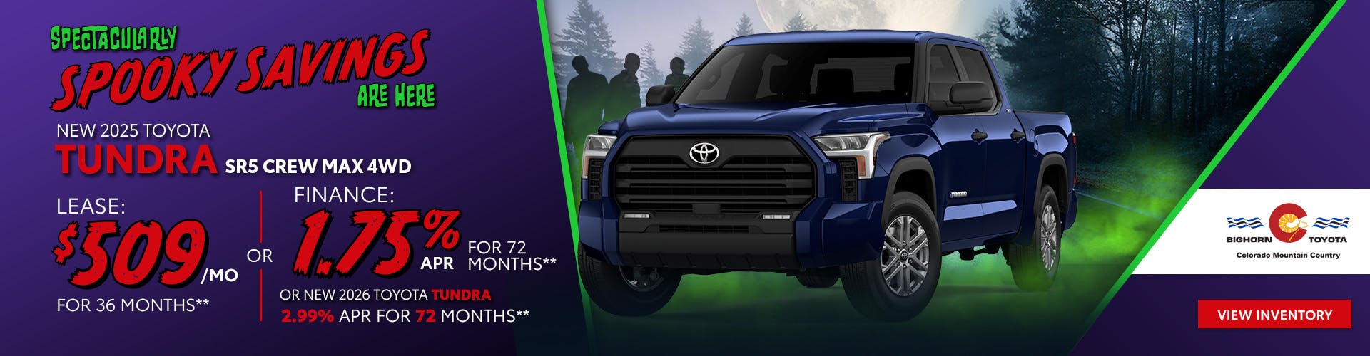 New 2025 Toyota Tundra SR5 Crew Max 4WD OR New 2026 Toyota Tundra