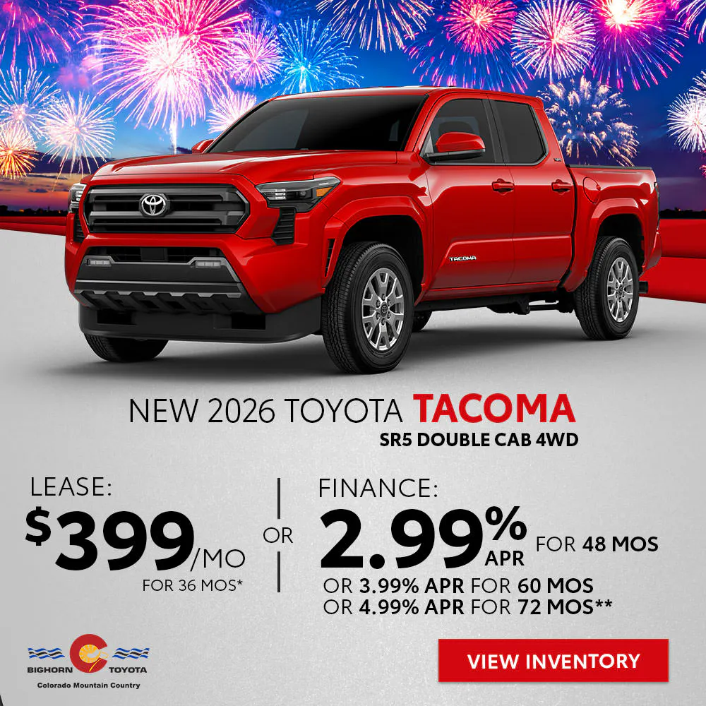 New 2026 Toyota Tacoma SR5 Double Cab 4WD