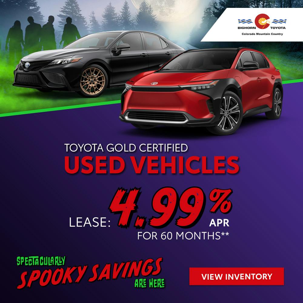 Toyota Gold Certified Used Vehicles