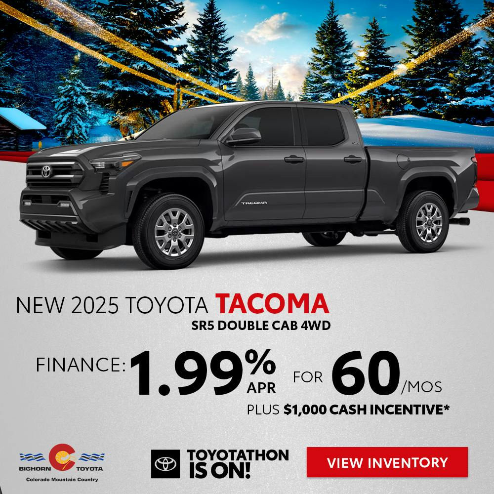 New 2025 Toyota Tacoma SR5 Double Cab 4WD
