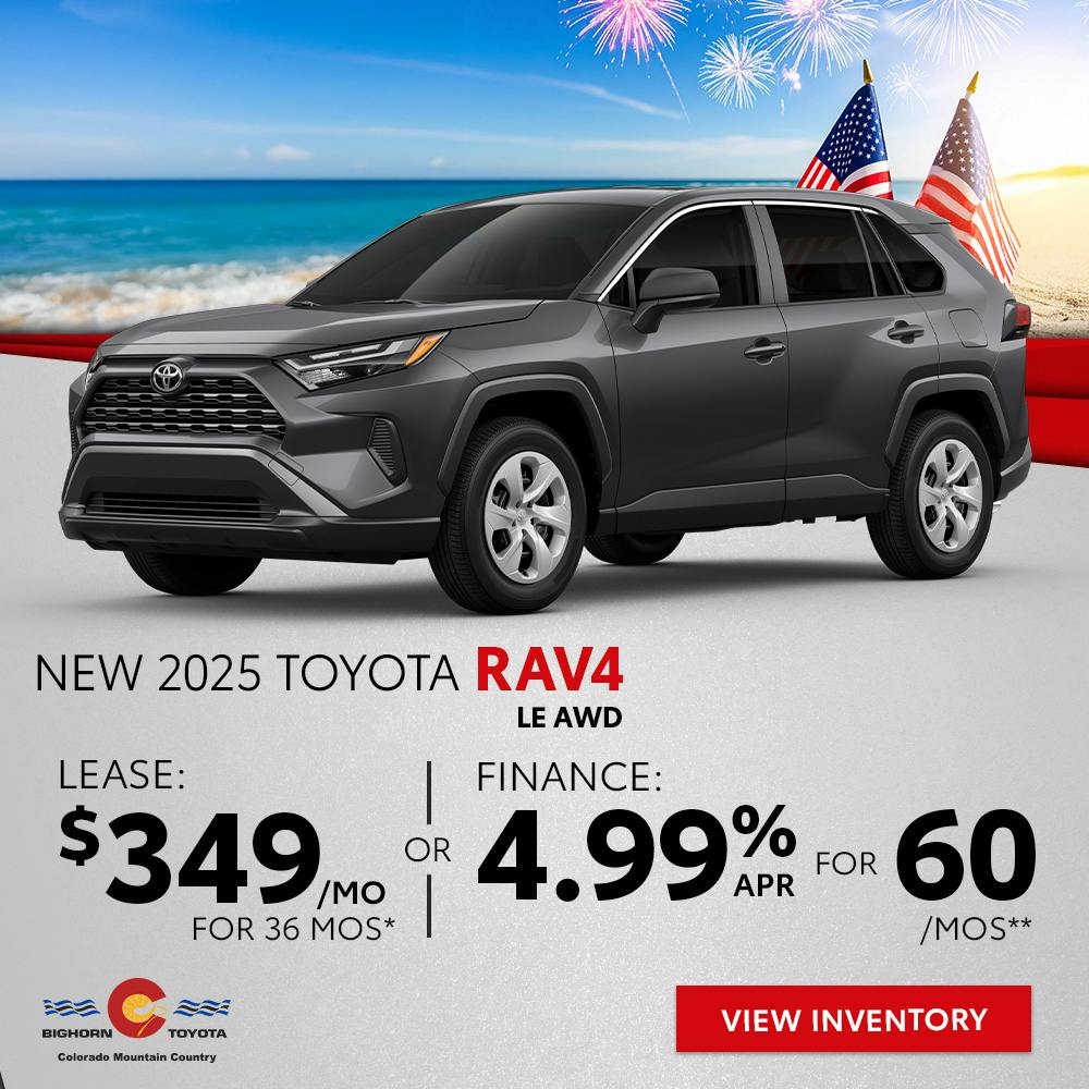 2025 Toyota RAV4 LE AWD