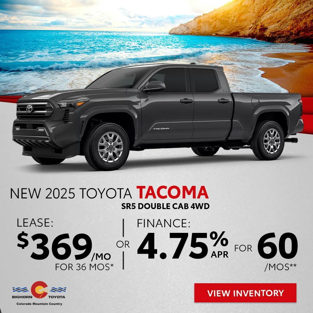 New 2025 Toyota Tacoma SR5 Double Cab 4WD