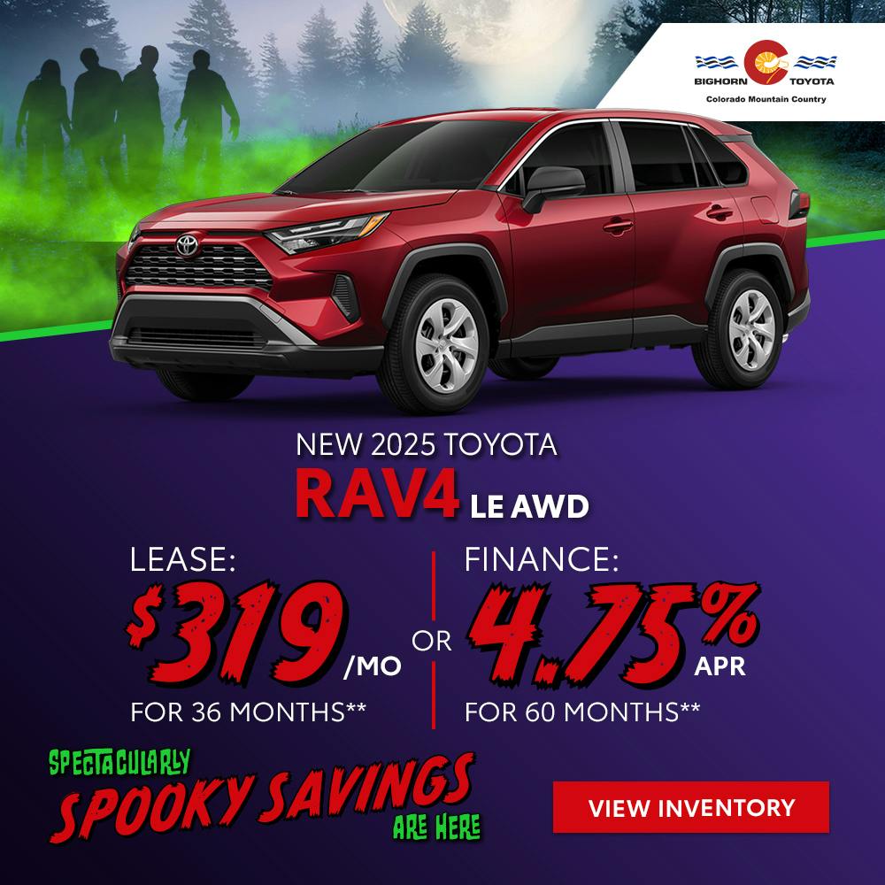 New 2025 Toyota RAV4 LE AWD