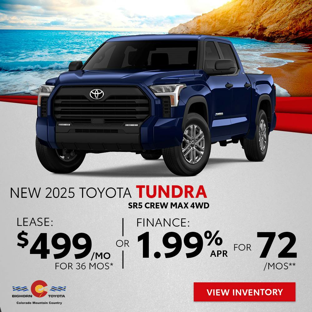 New 2025 Toyota Tundra SR5 CrewMax 4WD