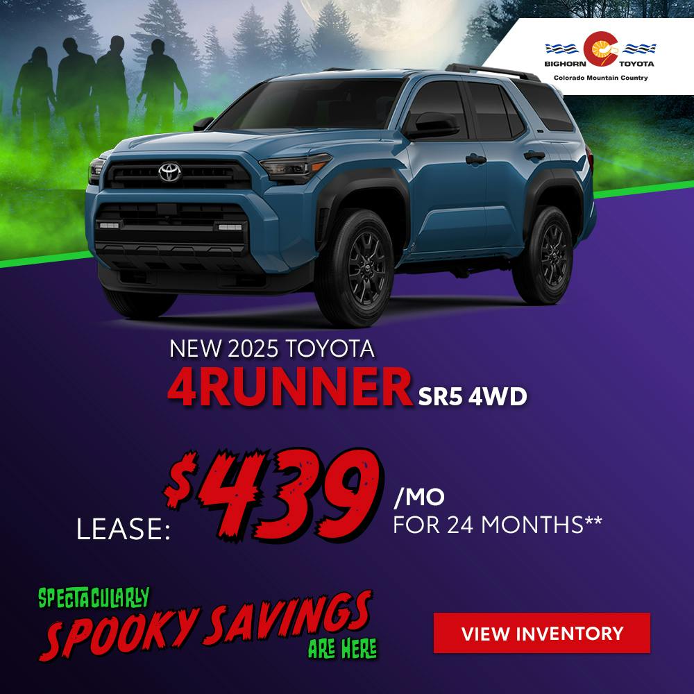 New 2025 Toyota 4Runner SR5 4WD