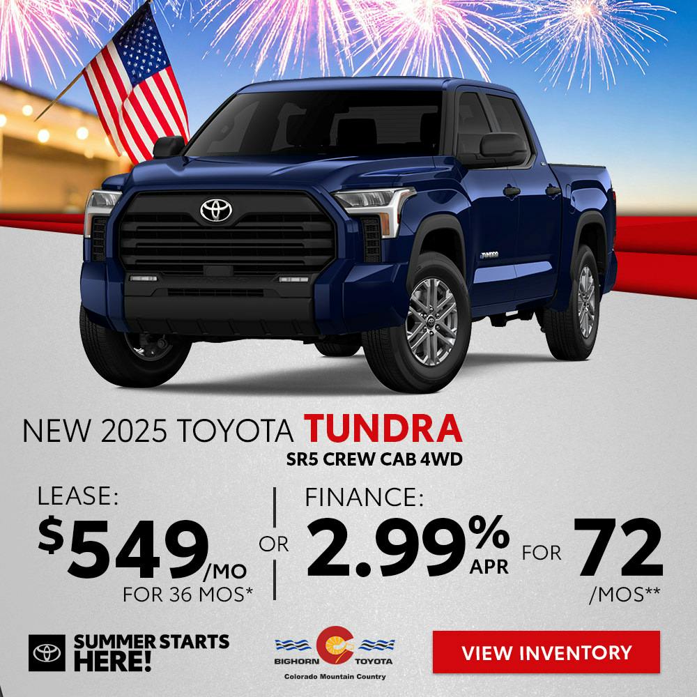New 2025 Toyota Tundra SR5 Crew Cab 4WD