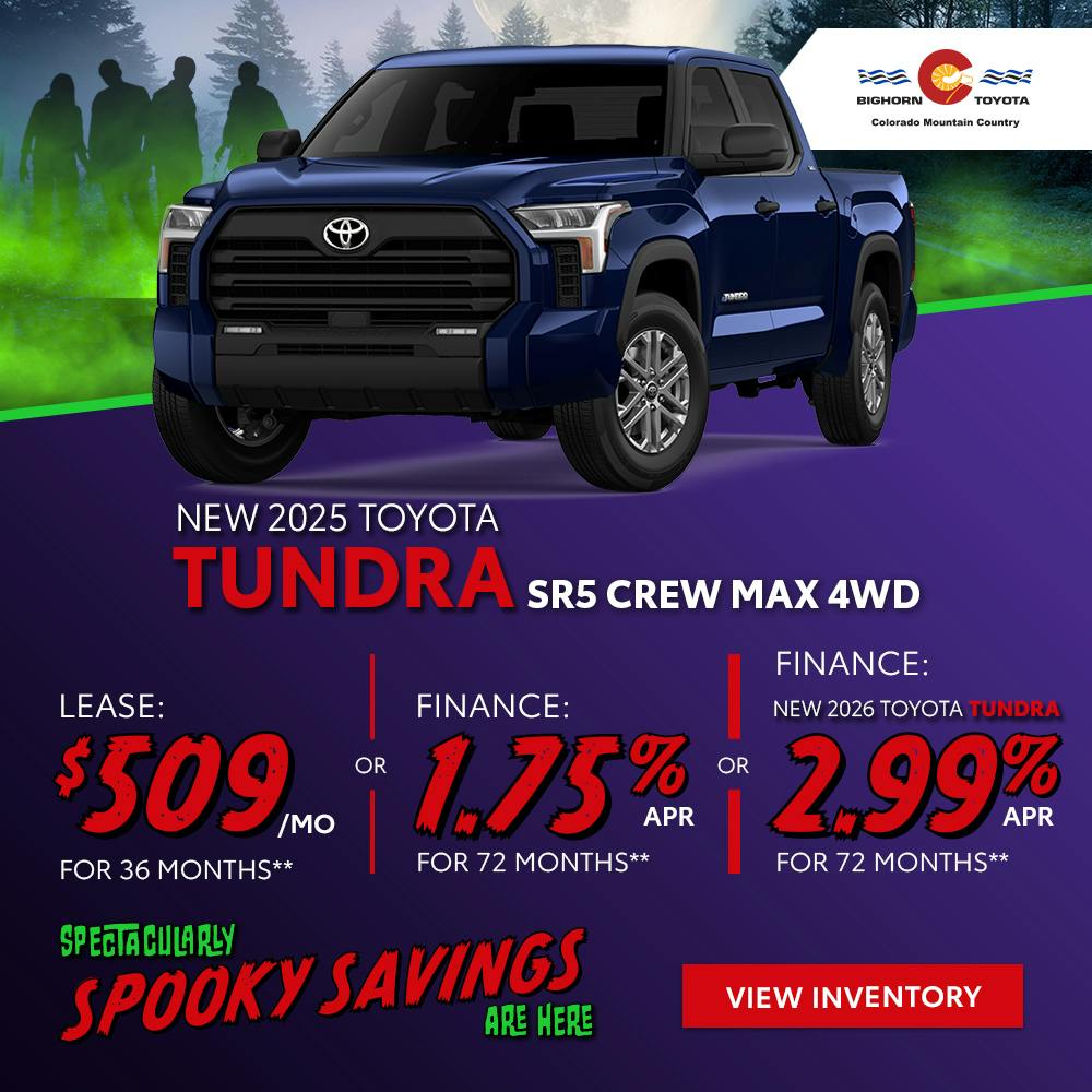 New 2025 Toyota Tundra SR5 Crew Max 4WD OR New 2026 Toyota Tundra