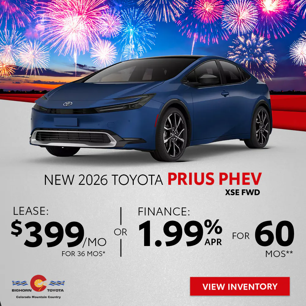 New 2026 Toyota Prius PHEV XSE FWD