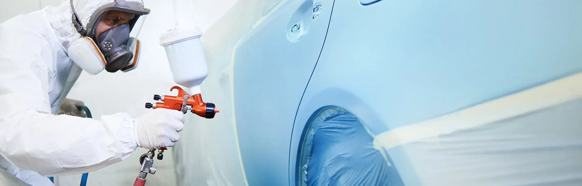 Professional automotive painting service