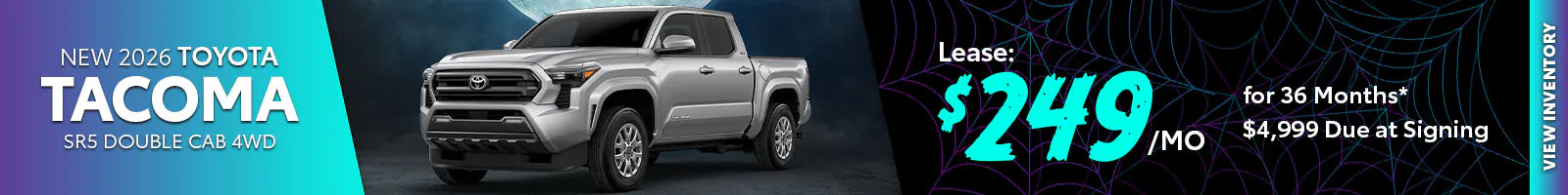 New 2026 Toyota Tacoma SR5 Double Cab 4WD