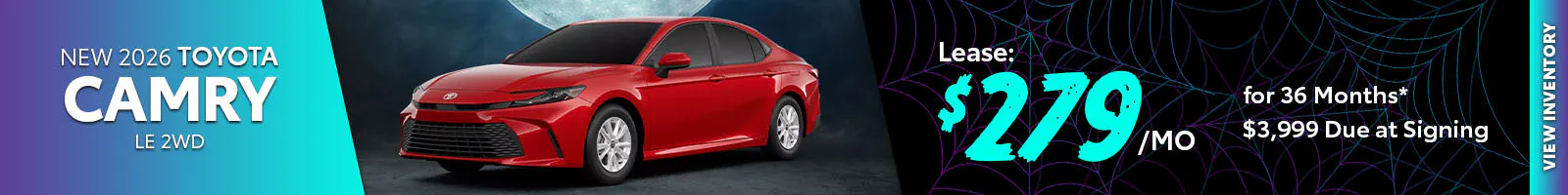 New 2026 Toyota Camry LE 2WD