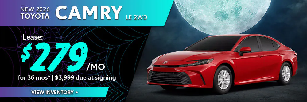 New 2026 Toyota Camry LE 2WD | Brewer Airport Toyota