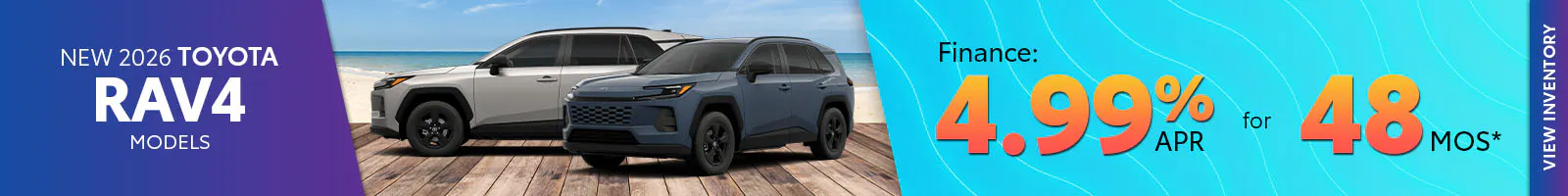 New 2026 Toyota RAV4 Models