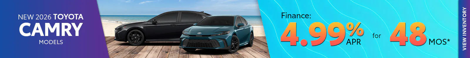 New 2026 Toyota Camry Models