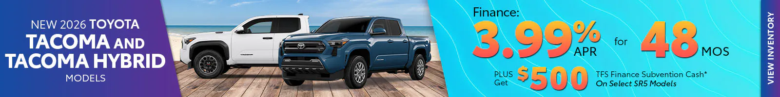 New 2026 Toyota Tacoma and Tacoma Hybrid Models
