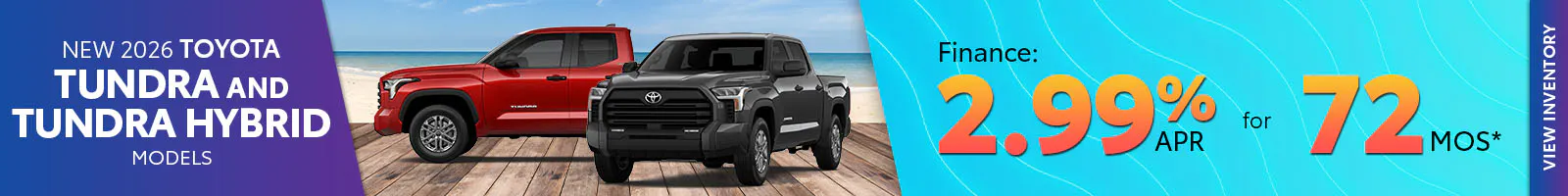 New 2026 Toyota Tundra and Tundra Hybrid Models