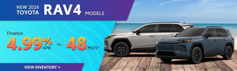 New 2026 Toyota RAV4 Models | Brewer Airport Toyota