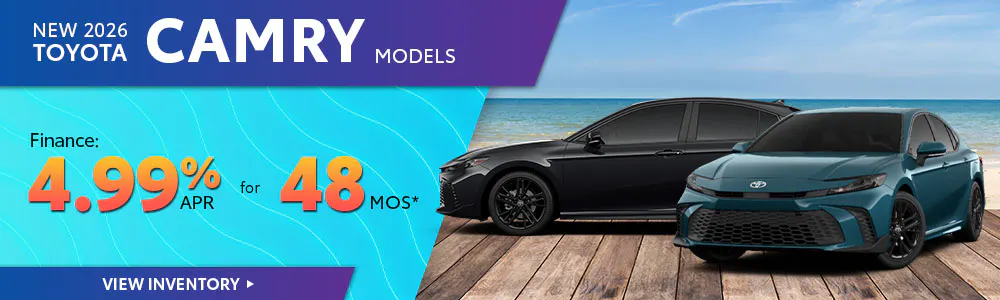 New 2026 Toyota Camry Models | Brewer Airport Toyota